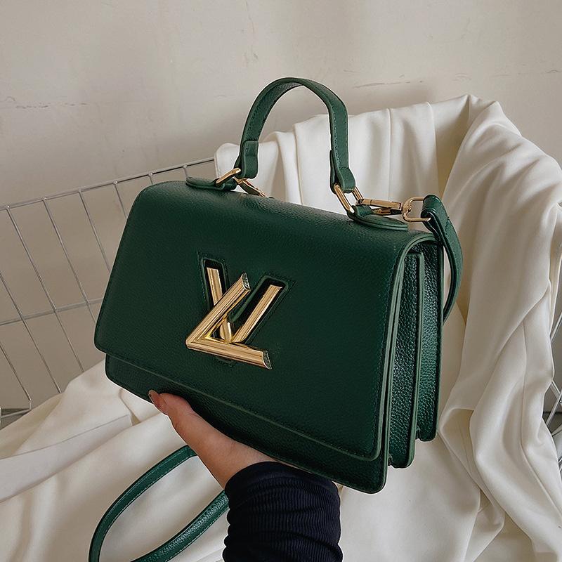 Fashion Litchi Pattern Small Square Bag 1023112824