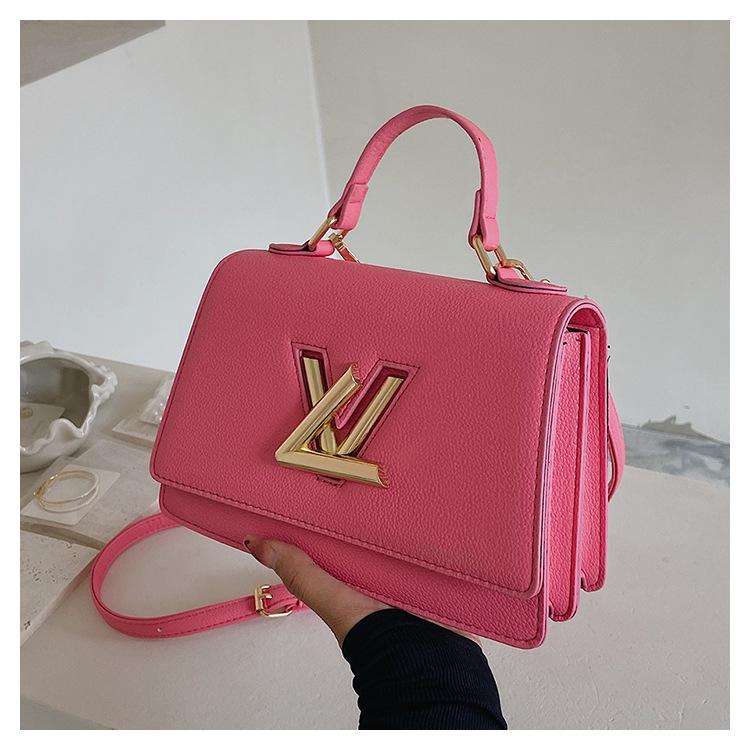 Fashion Litchi Pattern Small Square Bag 1023112824