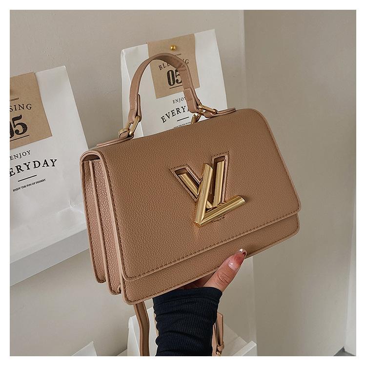 Fashion Litchi Pattern Small Square Bag 1023112824