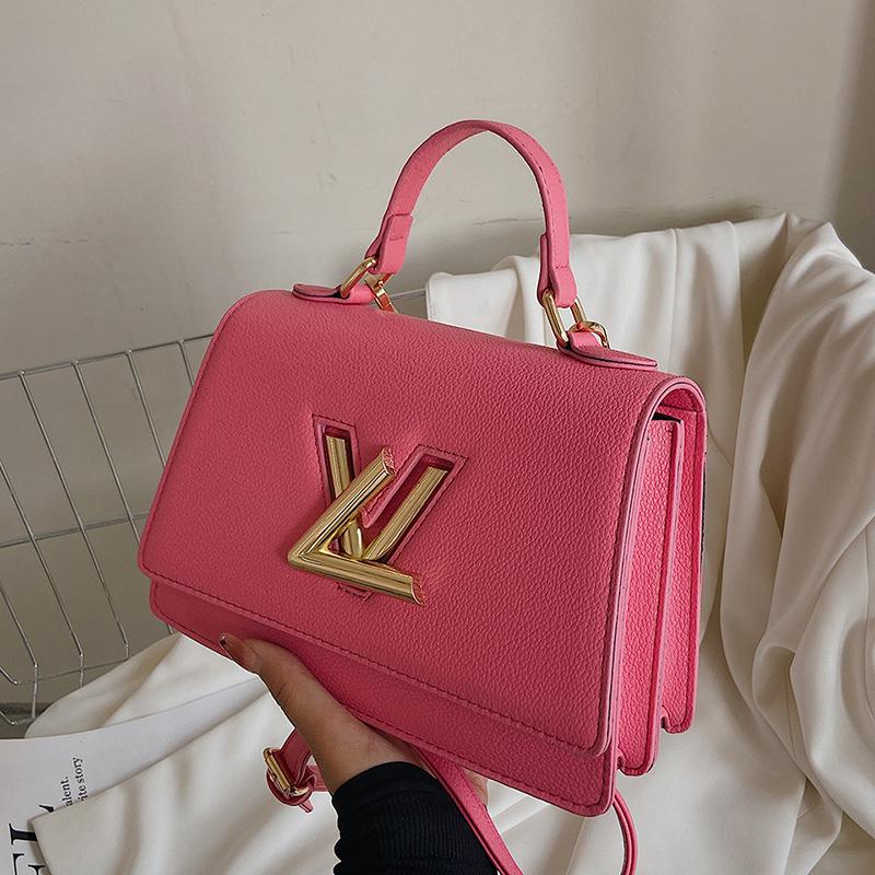 Fashion Litchi Pattern Small Square Bag 1023112824