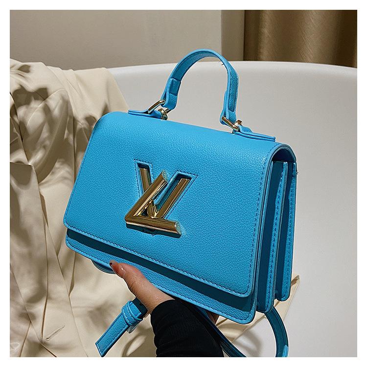 Fashion Litchi Pattern Small Square Bag 1023112824