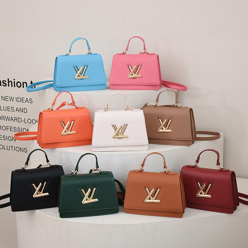 Fashion Litchi Pattern Small Square Bag 1023112824