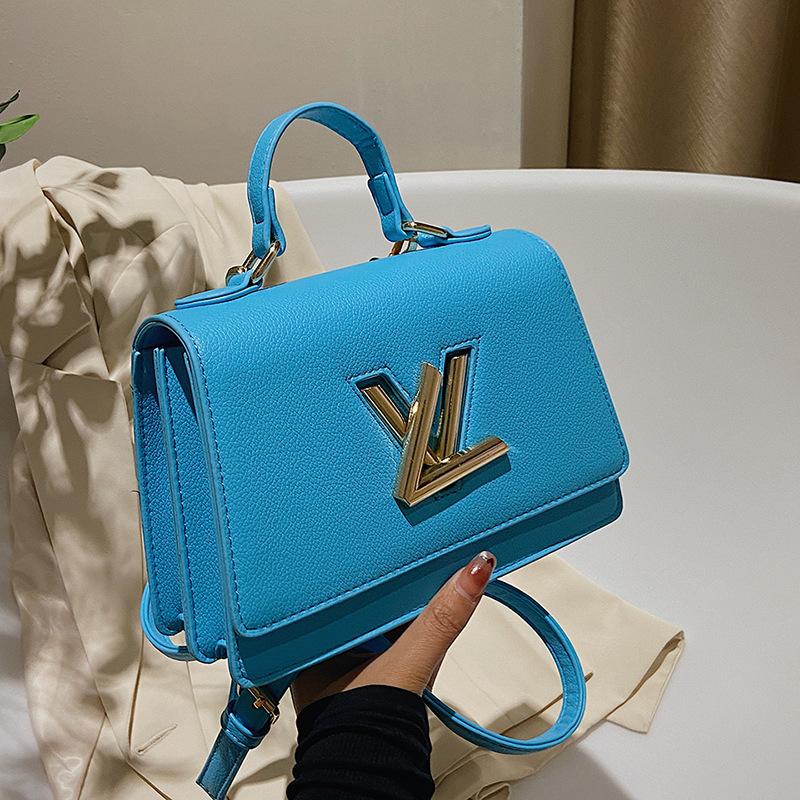 Fashion Litchi Pattern Small Square Bag 1023112824