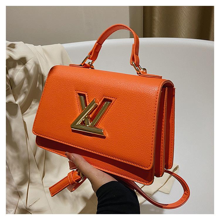 Fashion Litchi Pattern Small Square Bag 1023112824