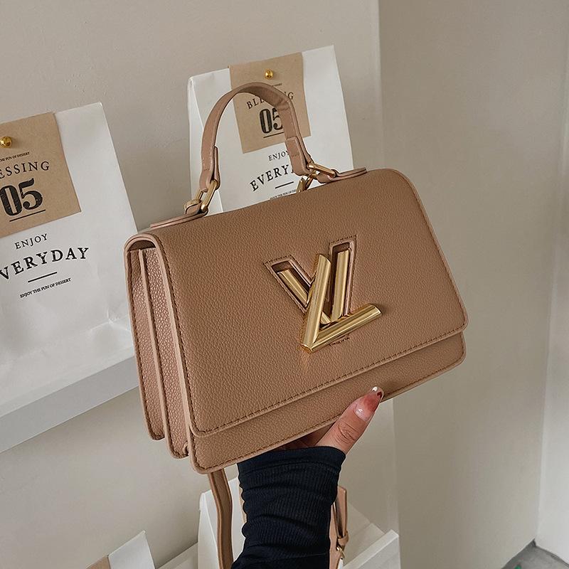 Fashion Litchi Pattern Small Square Bag 1023112824