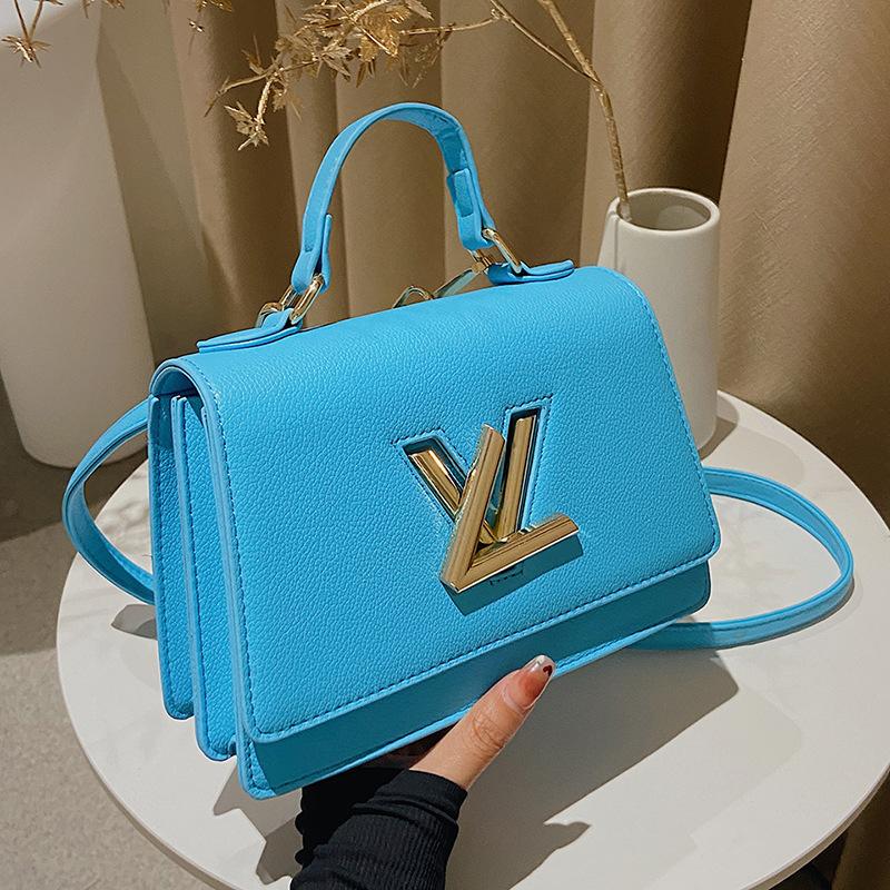 Fashion Litchi Pattern Small Square Bag 1023112824