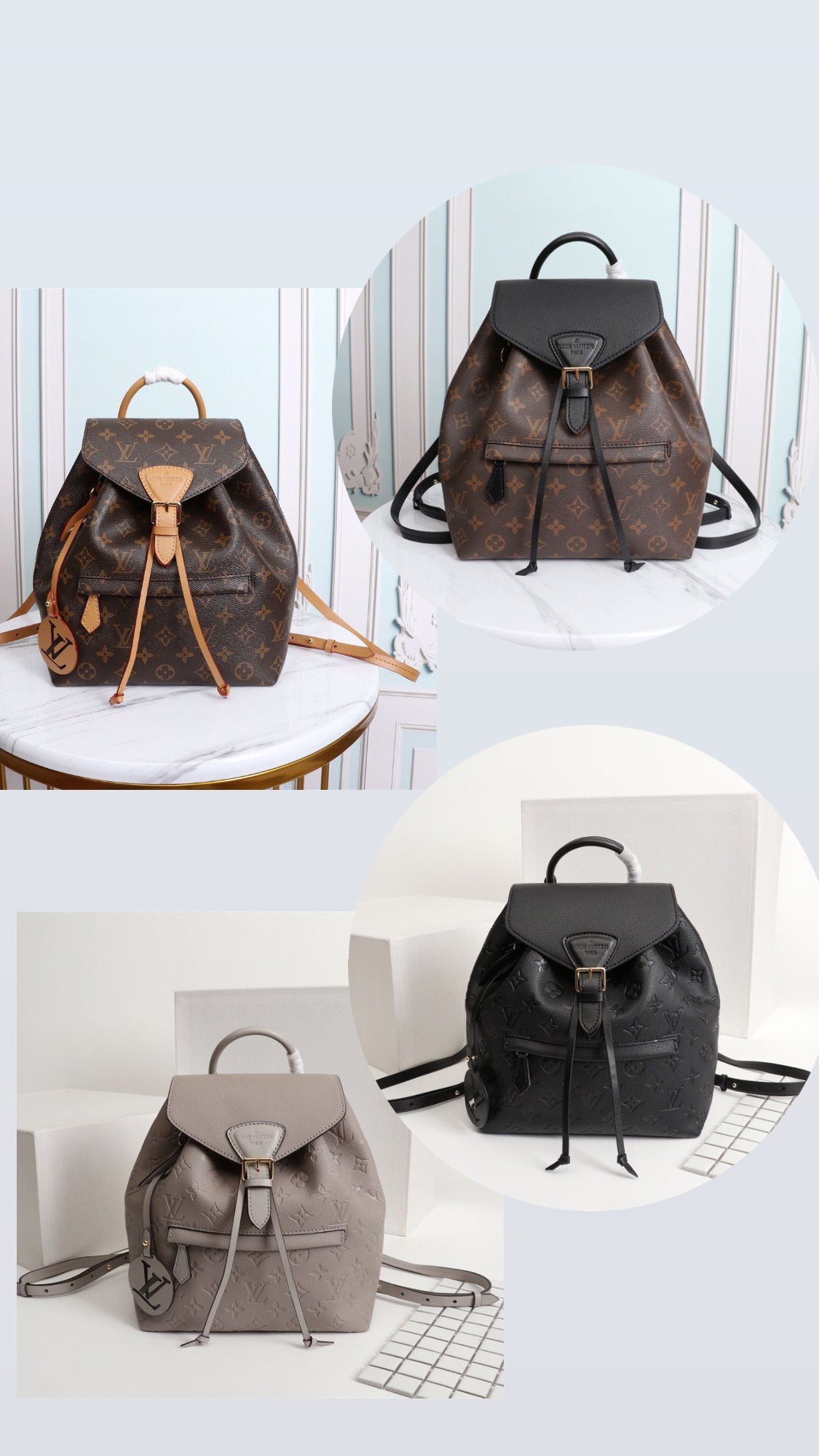 Handmade Leather Montsouris Backpack