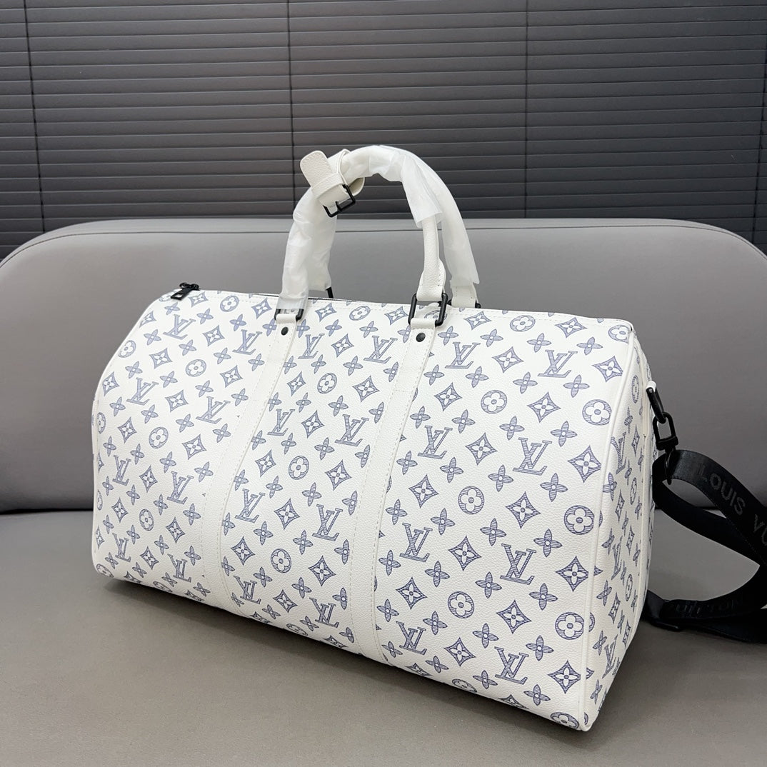 New Fashion Leather V Logo 50cm Women's HandbagsXC052024061207