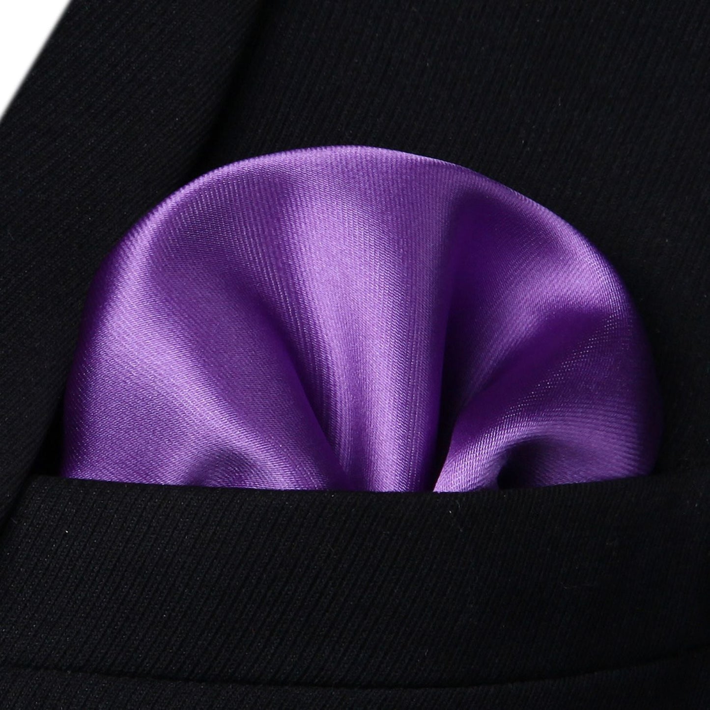 Hisdern Solid Suspenders Pre-Tied Bow Tie Set Purple Formal Wedding Outfit