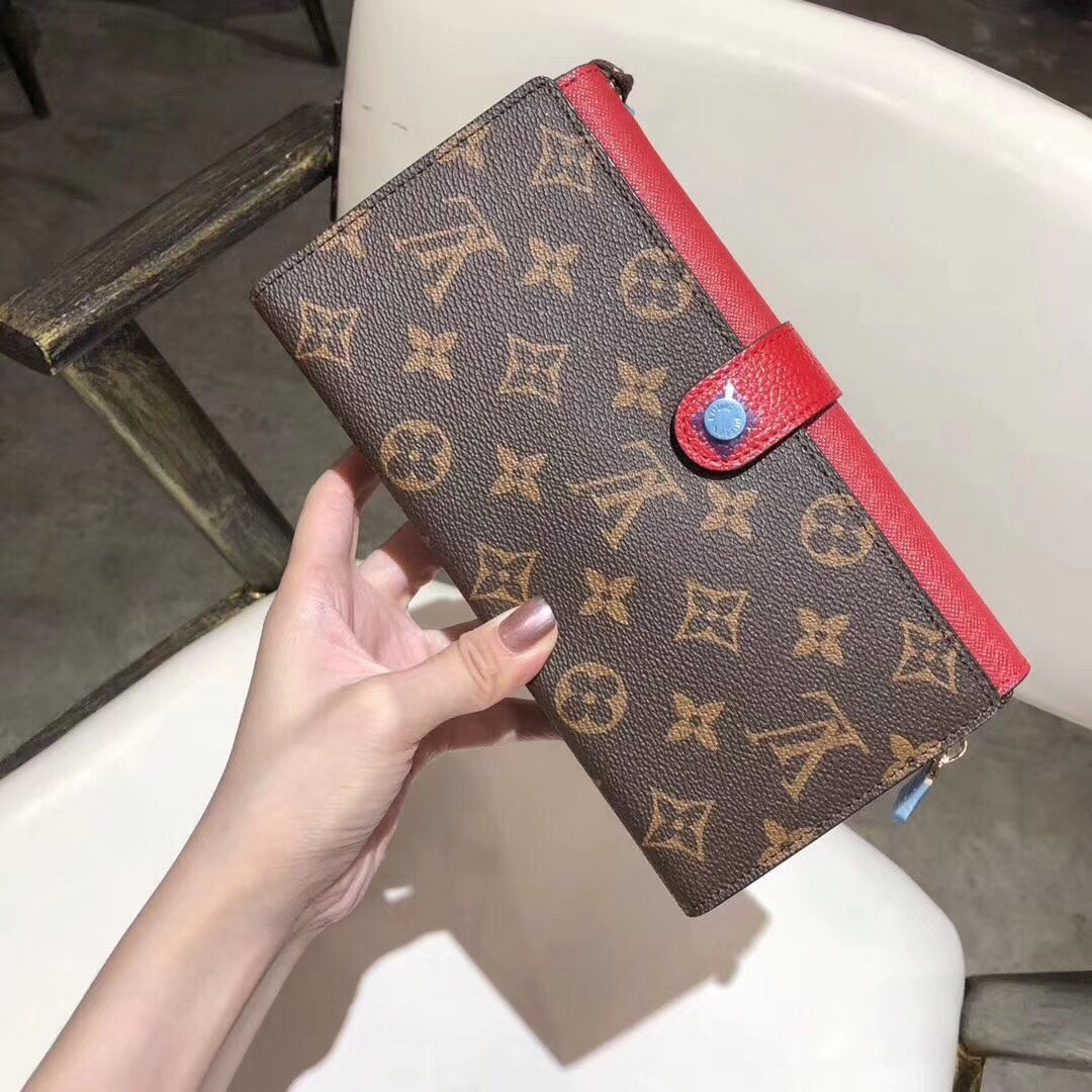 Printed Canvas Edition Zip Coin Purse XCS04199