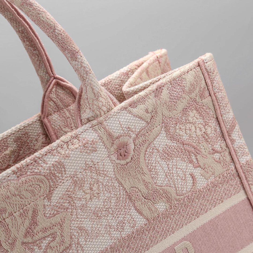 Pink Fashion D Logo Women's Handbags(big Size)