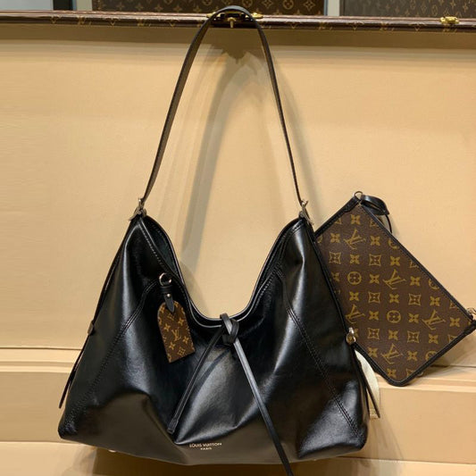 New Fashion Dark all V Logo Women's HandbagsPD052025011401
