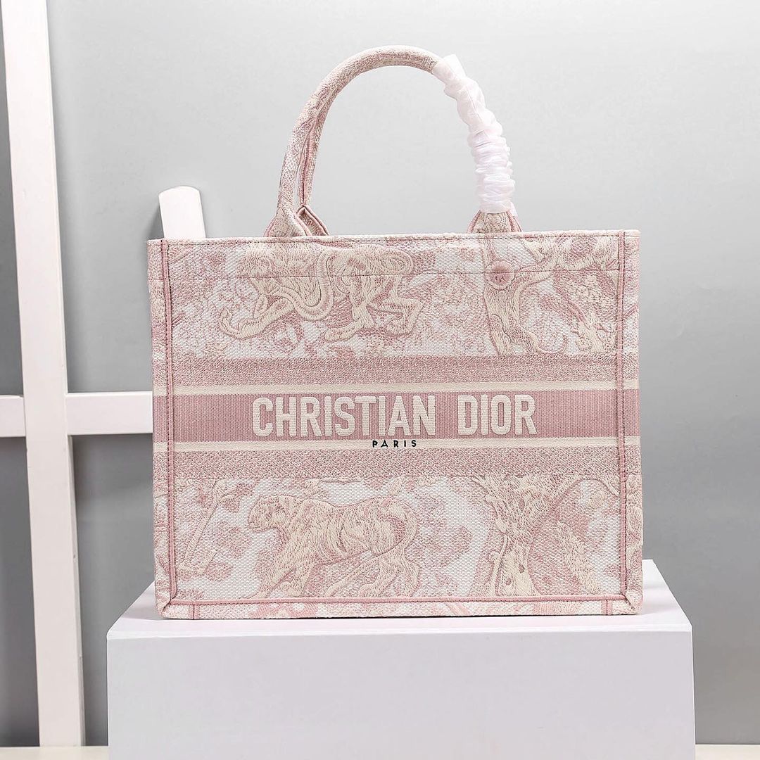 Pink Fashion D Logo Women's Handbags(big Size)