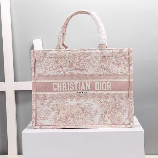 Pink Fashion D Logo Women's Handbags(big Size)