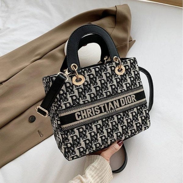 omen's sling bag fashion tote bag, realpict pu leather batam bagPD052025071503