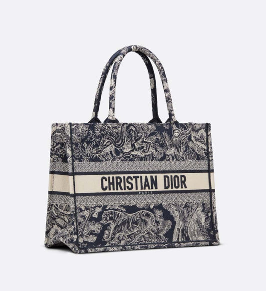 MEDIUM D logo 36cm Tote Fashion women's bagsPD052024081201