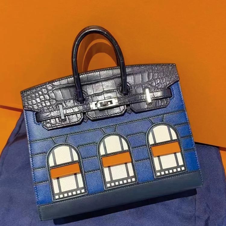 New Fashion H 25cm Logo House Print women's fashion bags