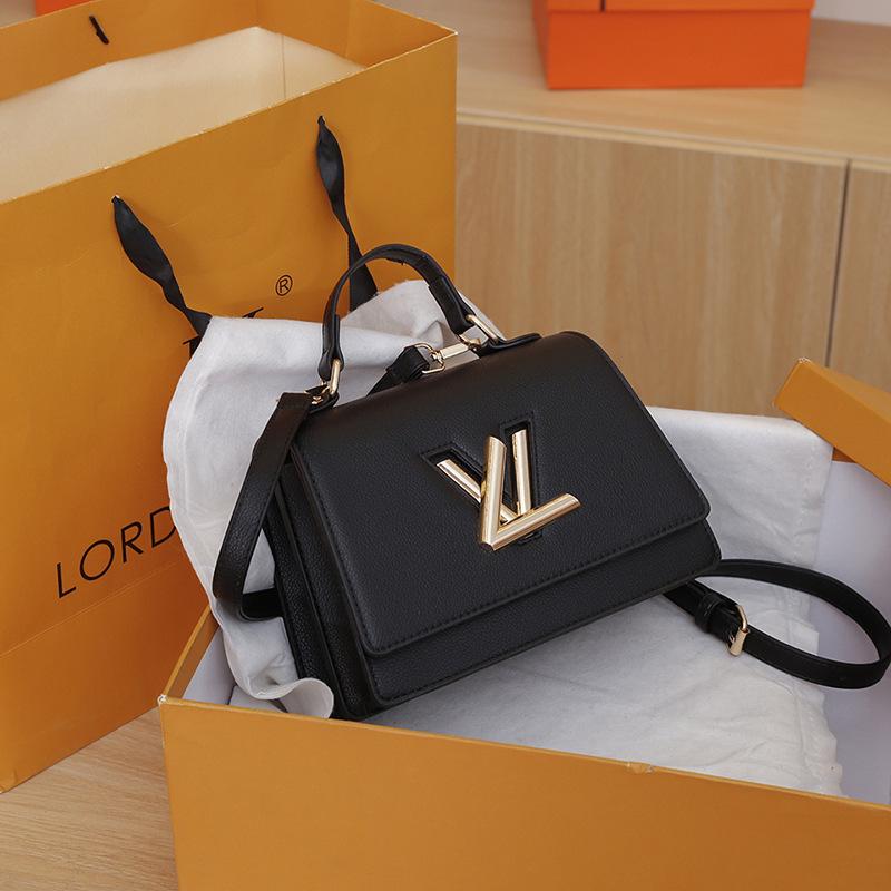 Fashion Litchi Pattern Small Square Bag 1023112824
