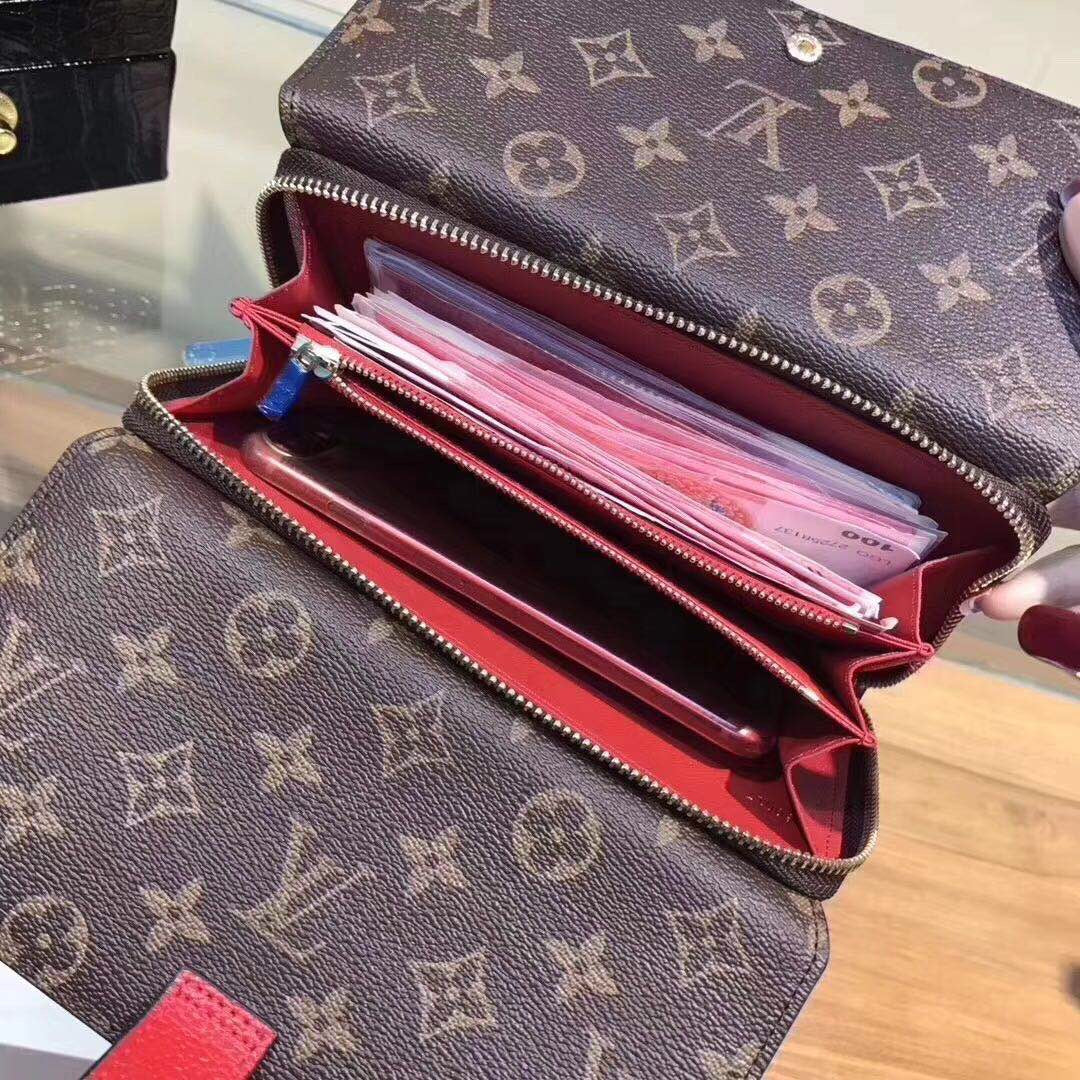 Printed Canvas Edition Zip Coin Purse XCS04199