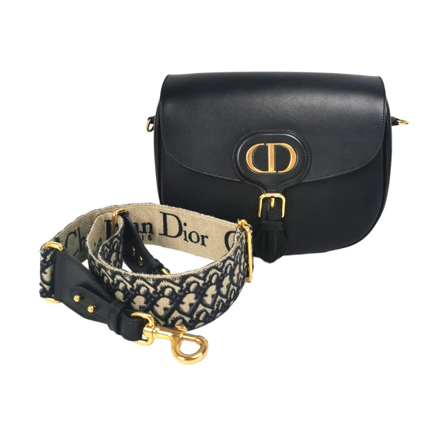 OBBY BAG LARGE BLACK BOX CALFSKINPD052025071502