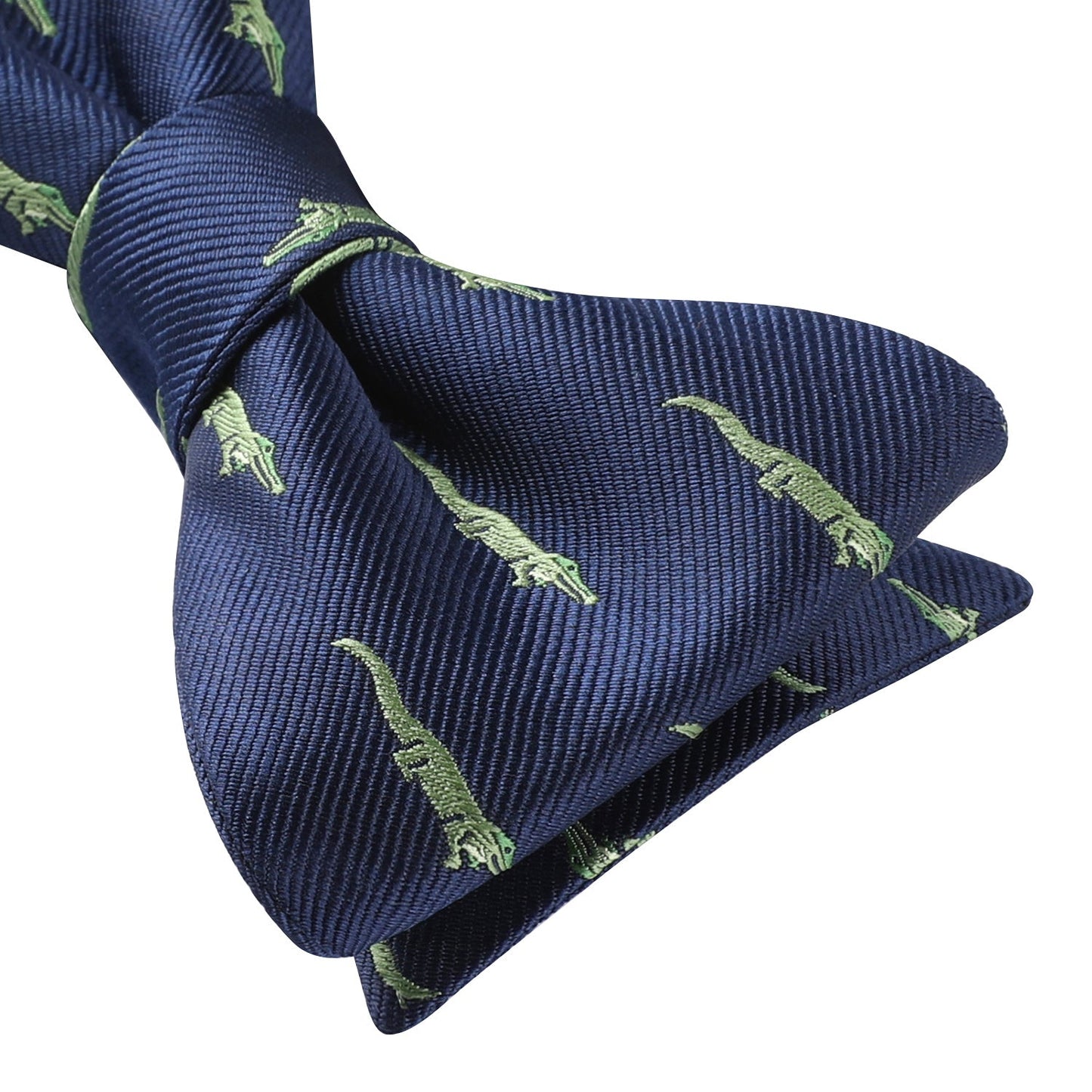 Hisdern Crocodile Navy Animal Bow Tie Accessories Set for Party