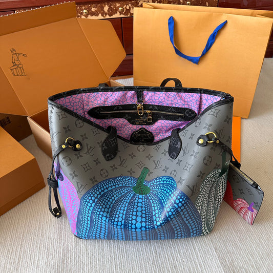 Summer New Classic Floral V Logo Women's Bags-WX0571109