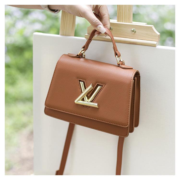 Fashion Litchi Pattern Small Square Bag 1023112824