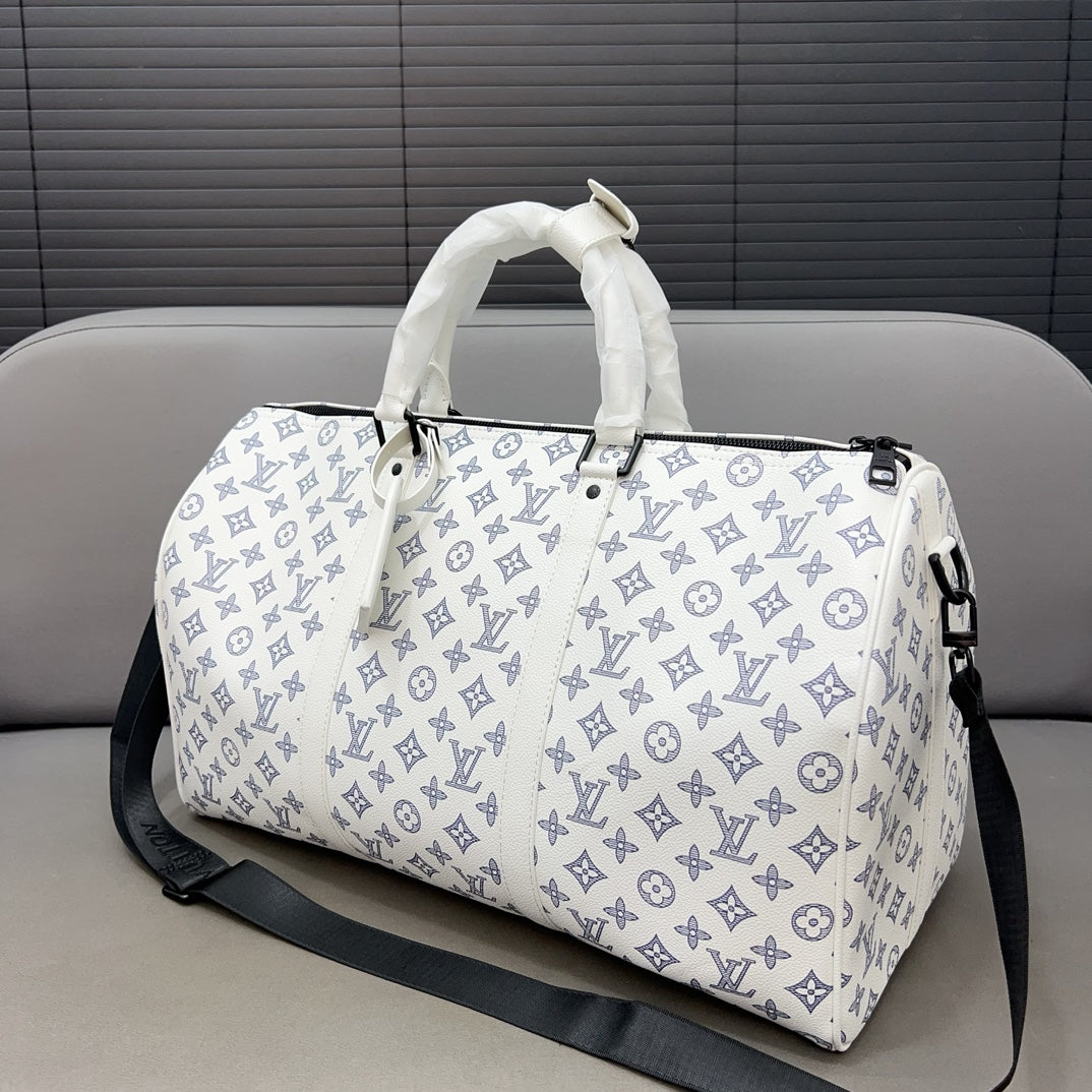 New Fashion Leather V Logo 50cm Women's HandbagsXC052024061207