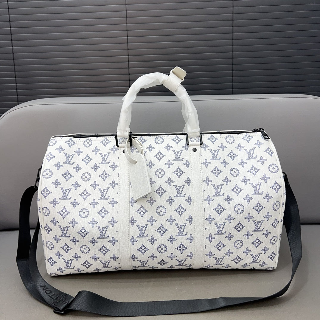 New Fashion Leather V Logo 50cm Women's HandbagsXC052024061207