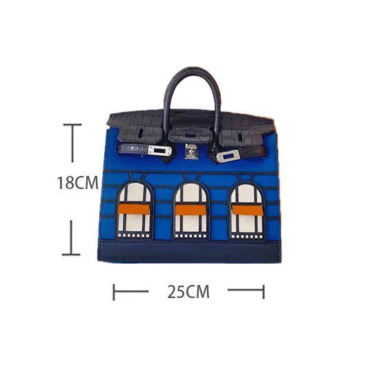 New Fashion H 25cm Logo House Print women's fashion bags