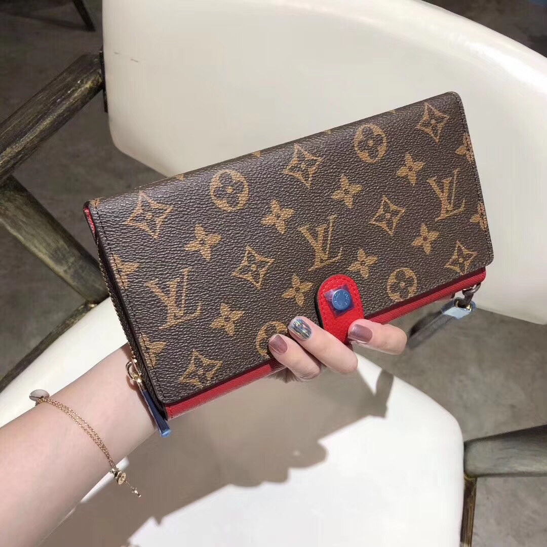 Printed Canvas Edition Zip Coin Purse XCS04199